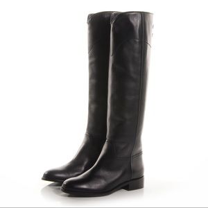 chanel equestrian boots